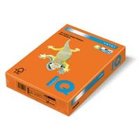 Barevné papíry IQ Color OR43, A4/160g, oranžová, balení 250 lst.