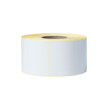 BUS1J074102203 Uncoated label((1 pack of 4 rolls))