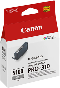 Canon originální ink PFI-5100 GY, 6958C001, Grey