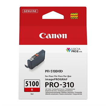 Canon originální ink PFI-5100 R, 6959C001, Red