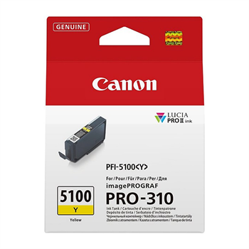 Canon originální ink PFI-5100 Y, 6955C001, Yellow