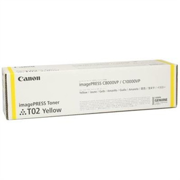 Canon originální toner T02, yellow, 43000str.