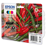 Epson 503 Chillies - CMYK, multipack, 375str.