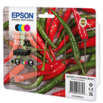 Epson 503XL Chillies - CMYK, multipack 1020str., 3x6,4/9,2ml