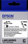 Epson Label Cartridge Heat Shrink Tube (HST) LK-4WBA5 Black/White D5mm (2.5m)