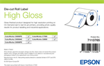 High Gloss Label, Die-Cut, 105mm x 210mm, 273 L