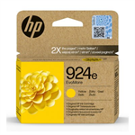 HP 924e EvoMore Yellow Original Ink Cartridge - originální, žlutá