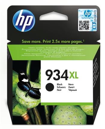 HP 934XL (C2P23AE) - černý, blistr.