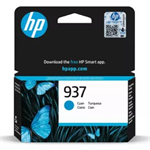 HP 937 Cyan Original Ink Cartridge - originální, azurová