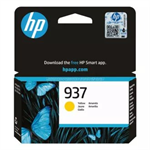 HP 937 Yellow Original Ink Cartridge - originální, žlutá