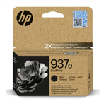 HP 937e EvoMore Black Original Ink Cartridge - originální, černá