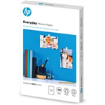 HP Everyday Photo Paper, Glossy, foto papír, lesklý, bílý, 10x15cm, 4x6", 200 g/m2, 100 ks, CR757A
