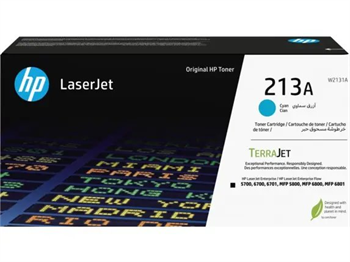 HP originální toner 213A azurový W2131A
