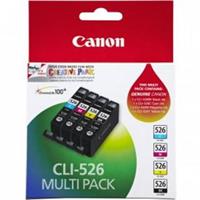 Inkoust Canon CLI-526 C/M/Y/B (4540B017) - originální | multipack + 50x PP-201