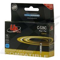 Inkoust Canon CLI-526C - kompatibilní (UPrint) | azurový