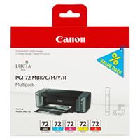 Inkoust Canon PGI 72 CMYK (6402B009) - originální | multipack