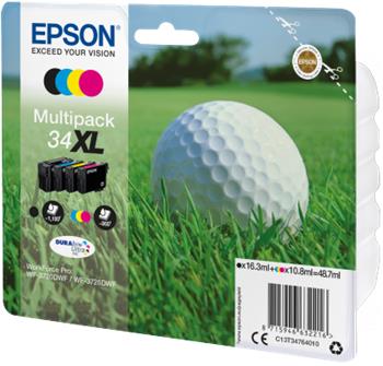 Inkoust Epson 34XL (C13T34764010) - originální | multipack