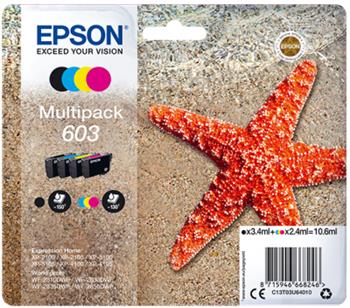 Inkoust Epson 603 (C13T03U64010) - originální | multipack BKCMY