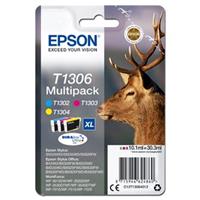 Inkoust Epson T1306XL (C13T13064012) - originální | multipack