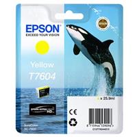 Inkoust Epson T7604 (C13T76044010) - originální | žlutý