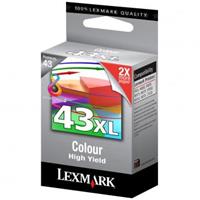 Inkoust Lexmark 43XL (18YX143E) - originální | barevný