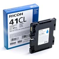 Inkoust Ricoh GC41C (405766) - originální | gelový , azurový