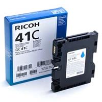 Inkoust Ricoh GC41HC (405762) - originální | gelový , azurový