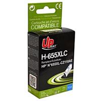 Inkoust UPrint kompatibilní s HP 655 (CZ110A) | azurový