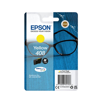 Inkoustová cartridge Epson 408 DURABrite Ultra - originální, žlutá