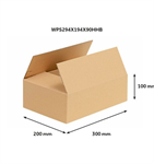 Klopová krabice, vnější rozměr 300x200x100