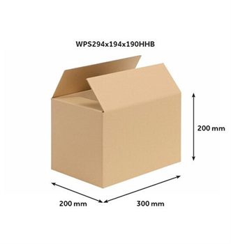 Klopová krabice, vnější rozměr 300x200x200