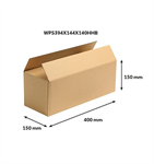 Klopová krabice, vnější rozměr 400x150x150