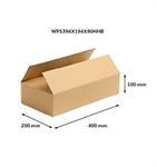 Klopová krabice, vnější rozměr 400x200x100