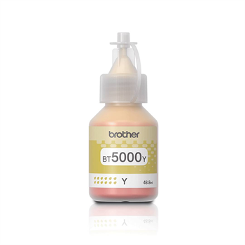 Láhev s inkoustem Brother BT5000Y - originální, žlutá