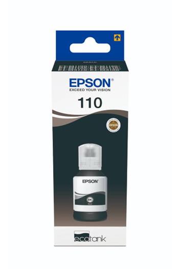 Láhev s inkoustem Epson 110 (C13T03P14A) - originální, černý