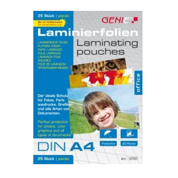 Laminovací fólie Genie A4 80 mic. 25 ks