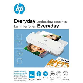 Laminovací fólie HP Everyday na vizitky 80 Micron, 100 ks