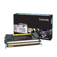 Lexmark originální toner 24B5703, yellow, 10000str., high capacity, return, Lexmark XS748, XS748de, O