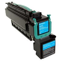 Lexmark originální toner 24B6018, cyan, 18000str., Lexmark XS 795 DTE, XS 798 DTE, XS 798 DE, O