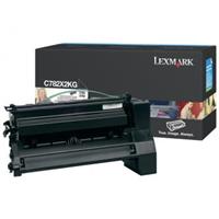 Lexmark originální toner C782X2KG, black, 15000str., extra high capacity, Lexmark C782dn, C782dtn, C782n, X782e, X782e MFP