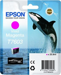 Originální inkopust EPSON T7603 Vivid Magenta (kosatka) 25,9 ml