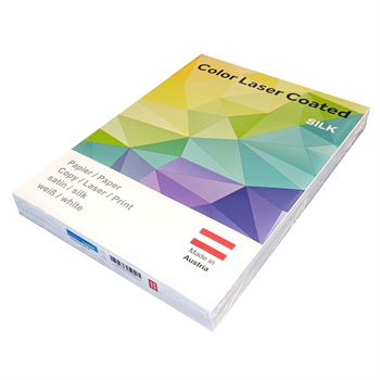 Papír Color Laser Coated Silk 135g A3, 250 listů