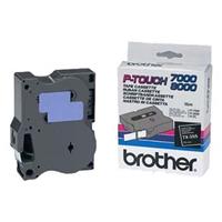 Páska Brother TX355 - originální | bílý tisk, černý podklad, laminovaná, 24 mm