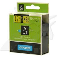 Páska Dymo 53718 - originální | černý tisk, žlutý podklad, 24 mm