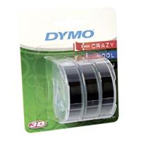 Páska Dymo S0847730 - originální | černý podklad, trojbalení, blistr, 9 mm