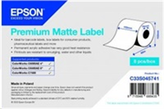 Premium Matte Label Cont.R, 102mm x 60m