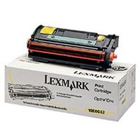 Toner Lexmark 10E0042 - originální | žlutý
