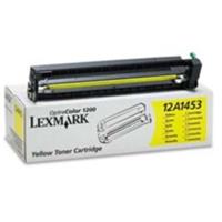 Toner Lexmark 12A1453 - originální | žlutý