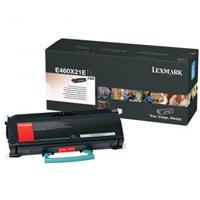 Toner Lexmark E460X21E - originální | černý