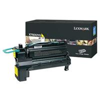 Toner Lexmark X792X2YG - originální | žlutý